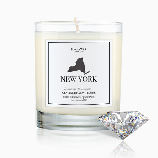 New York Diamond Candle