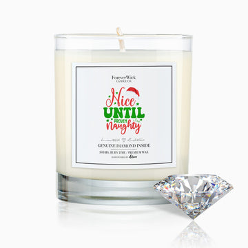 Nice Until Proven Naughty Diamond Candle