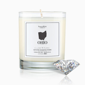 Ohio Diamond Candle