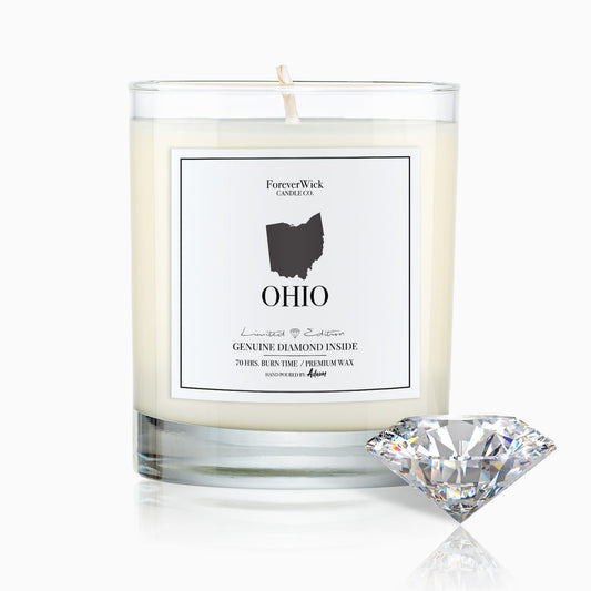 Ohio Diamond Candle