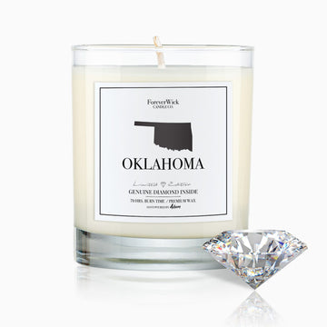 Oklahoma Diamond Candle