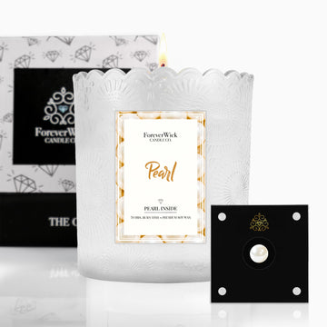 Lustrous Pearl Candle