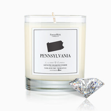 Pennsylvania Diamond Candle