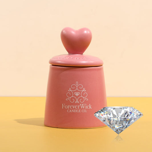 ForeverWick Heart's Delight Diamond Candle