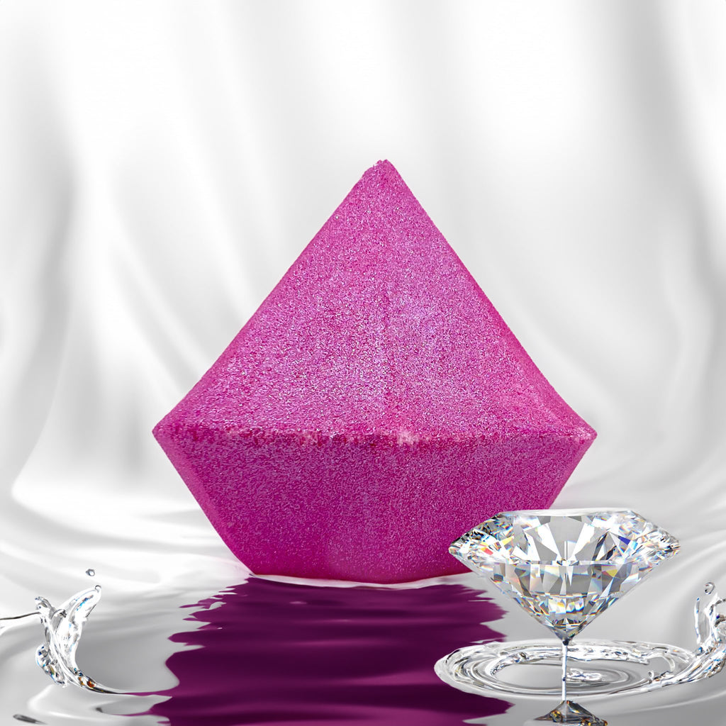 100ct Diamond Luxury Bath Bomb + Genuine Diamond