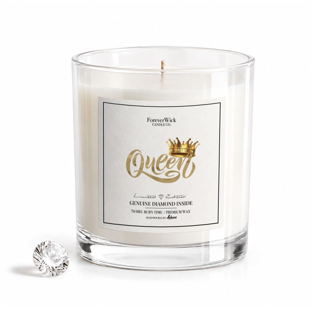 QUEEN Diamond Candle