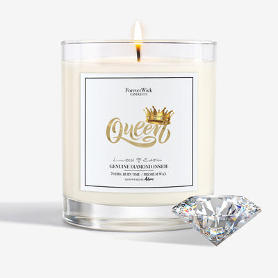 QUEEN Diamond Candle