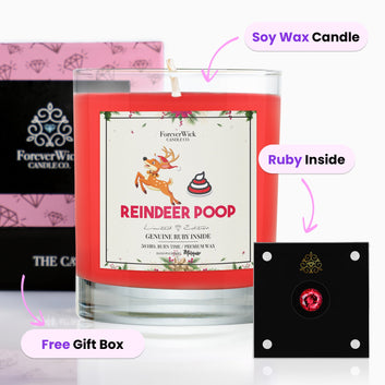 Reindeer Poop RUBY Candle