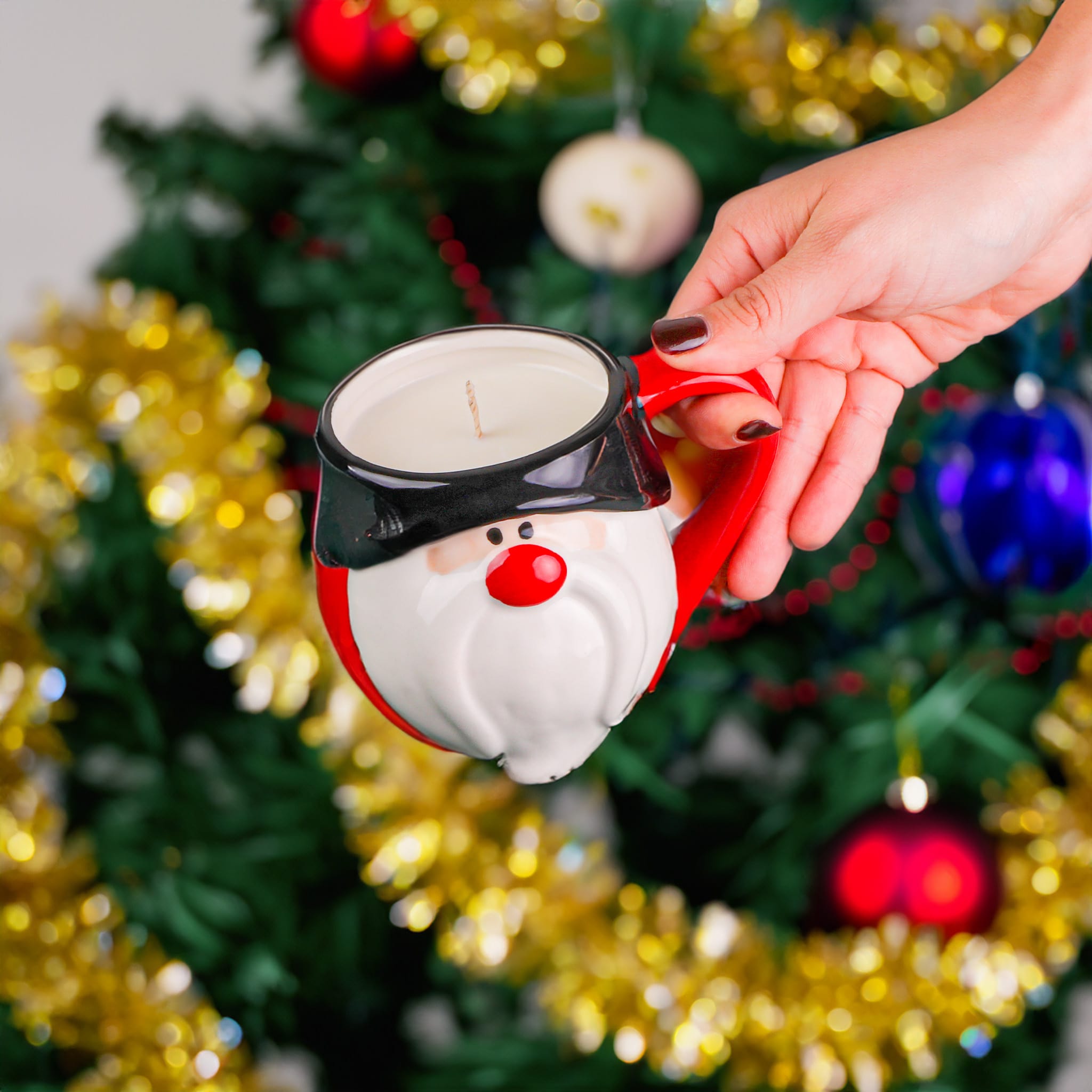 Emerald/Ruby/Diamond? Reusable Santa Mug