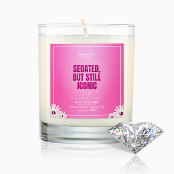 Sedated, But Still Iconic Diamond Candle