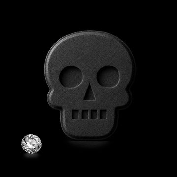 Skull Bath Bomb + Genuine Diamond