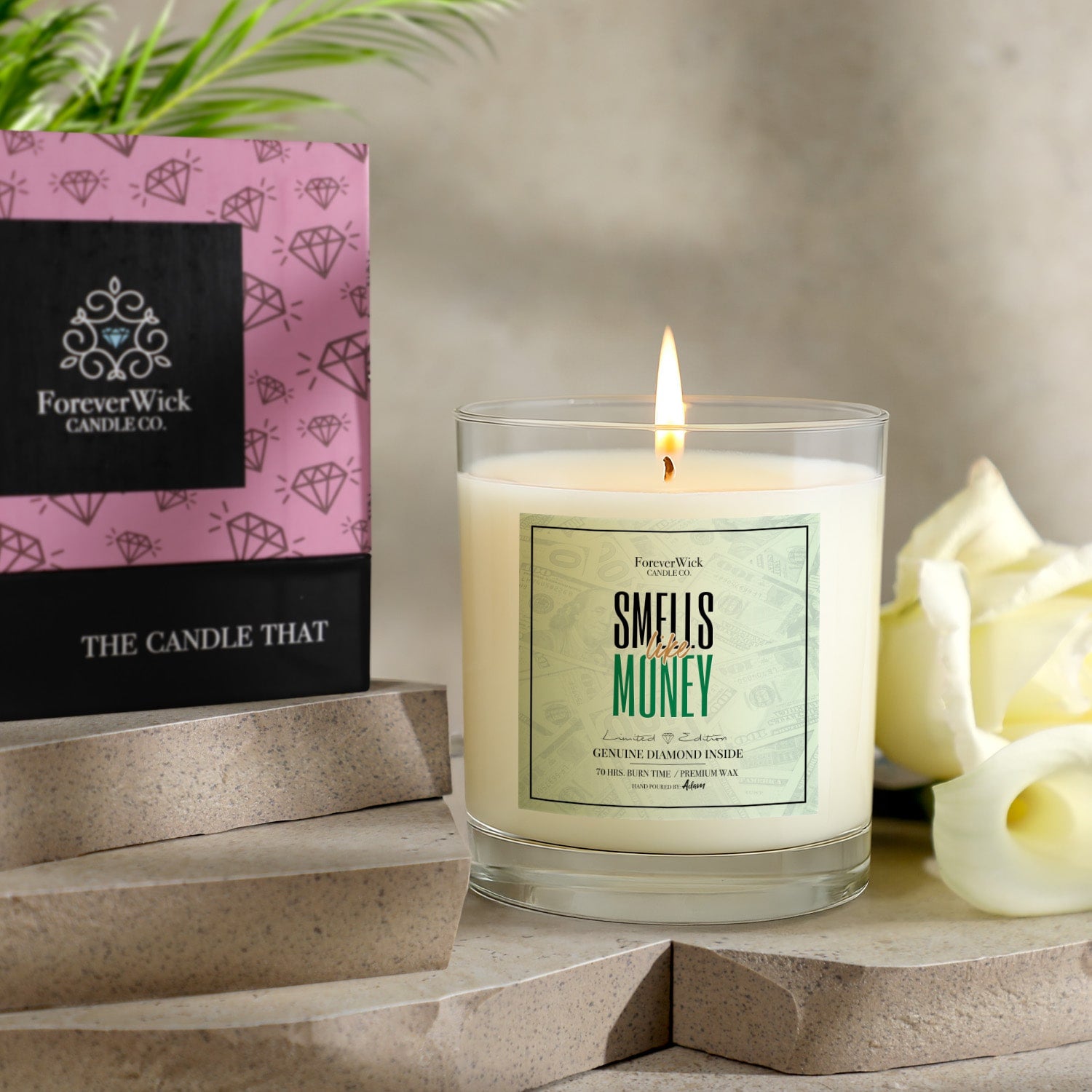 Smells Like Money Diamond Candle
