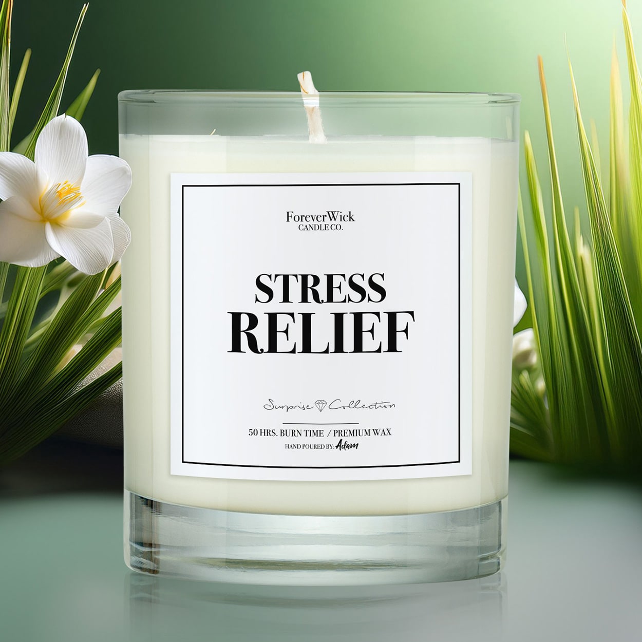 Stress Relief Diamond Candle