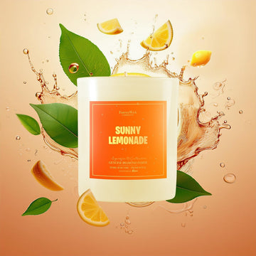 Sunny Lemonade Diamond Candle + Gift Box