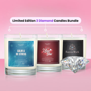 Limited Edition 3 Diamond Candles Bundle