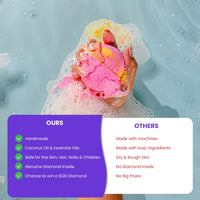 Pick 3 Bath Bombs & We Will Hide 1 Diamond Inside!