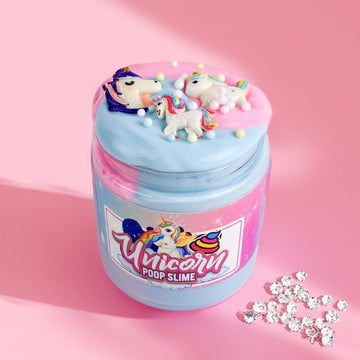 Unicorn Poop Diamond Slime