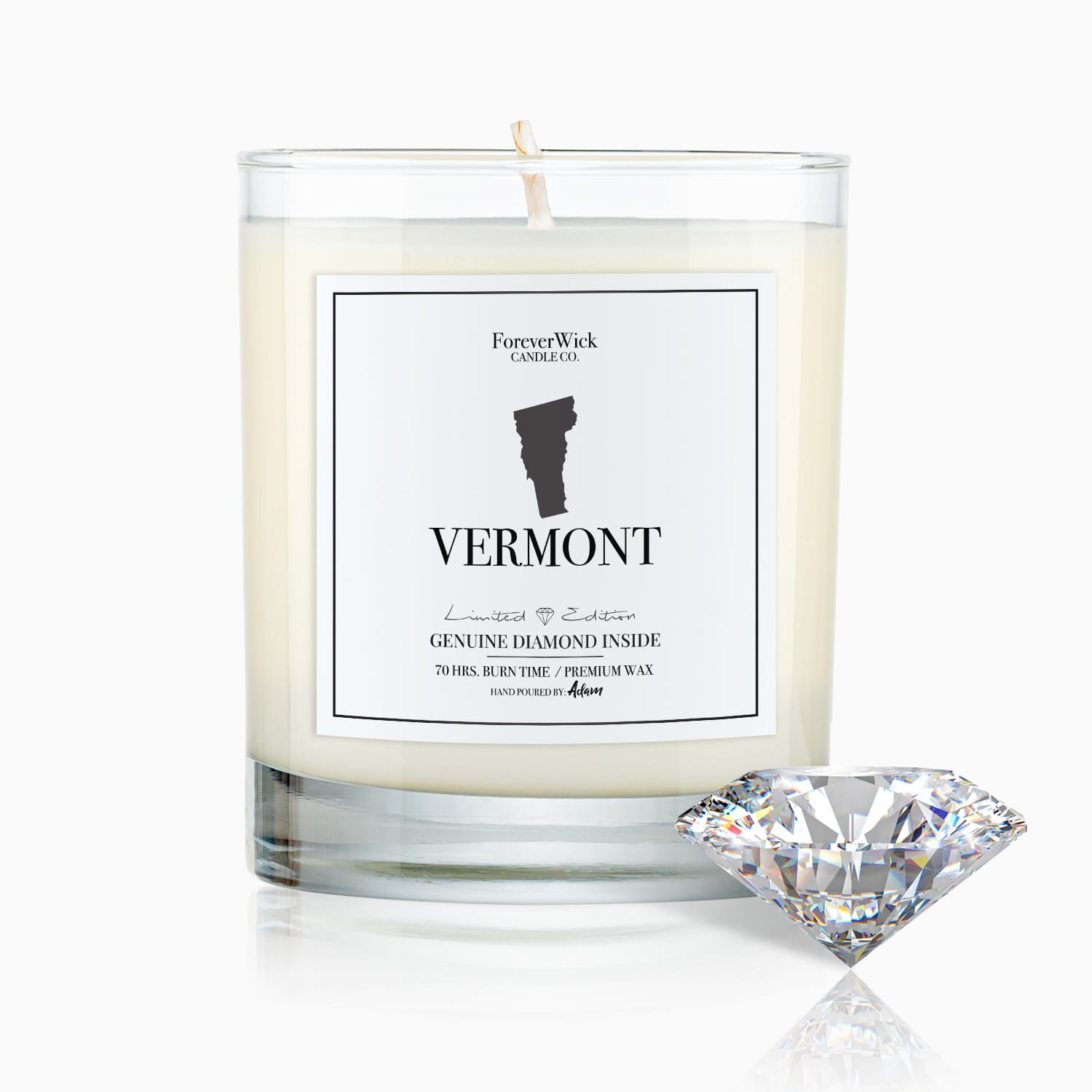 Vermont Diamond Candle