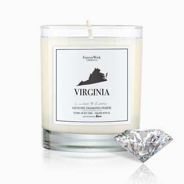 Virginia Diamond Candle