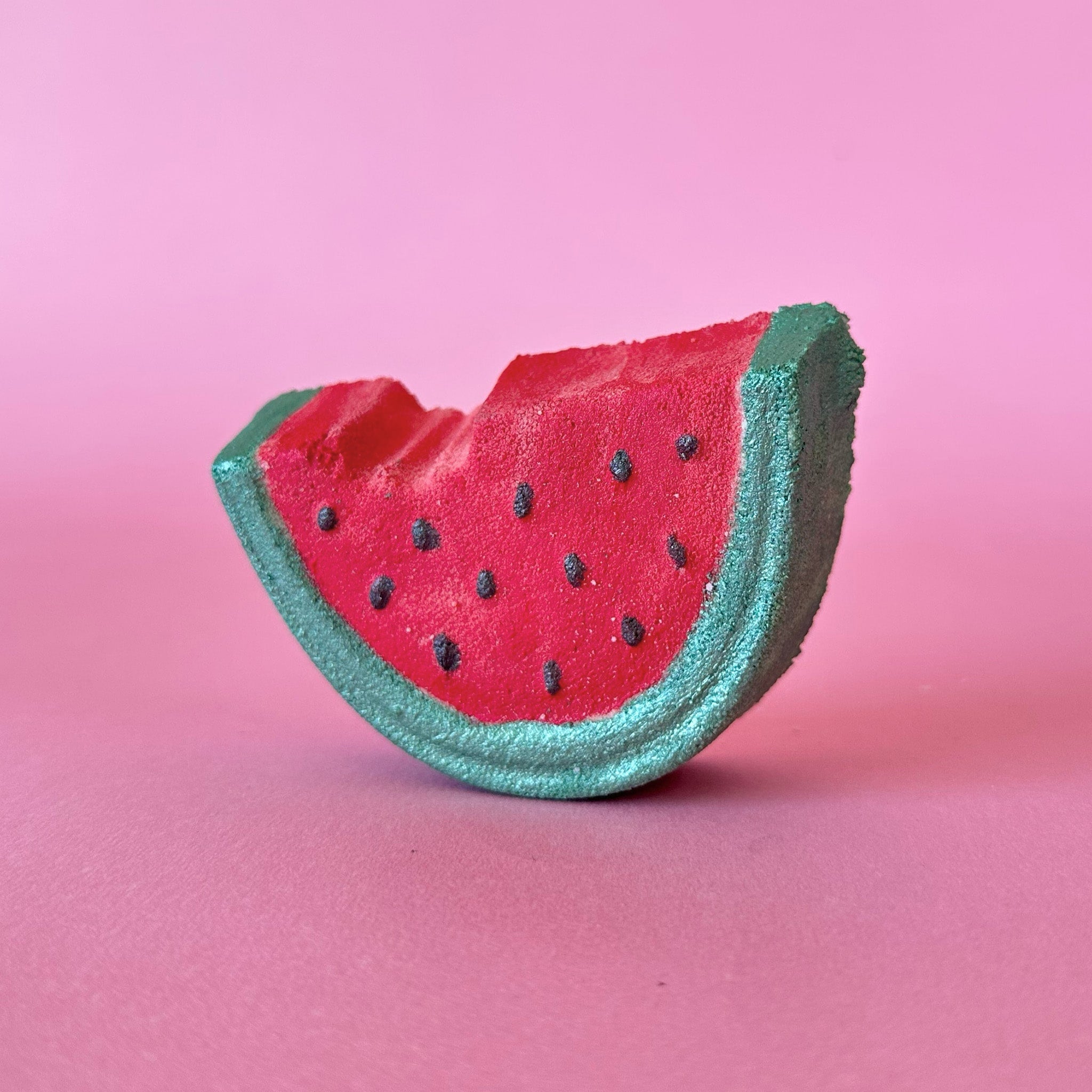 Juicy Watermelon Luxury Bath Bomb + Genuine Diamond