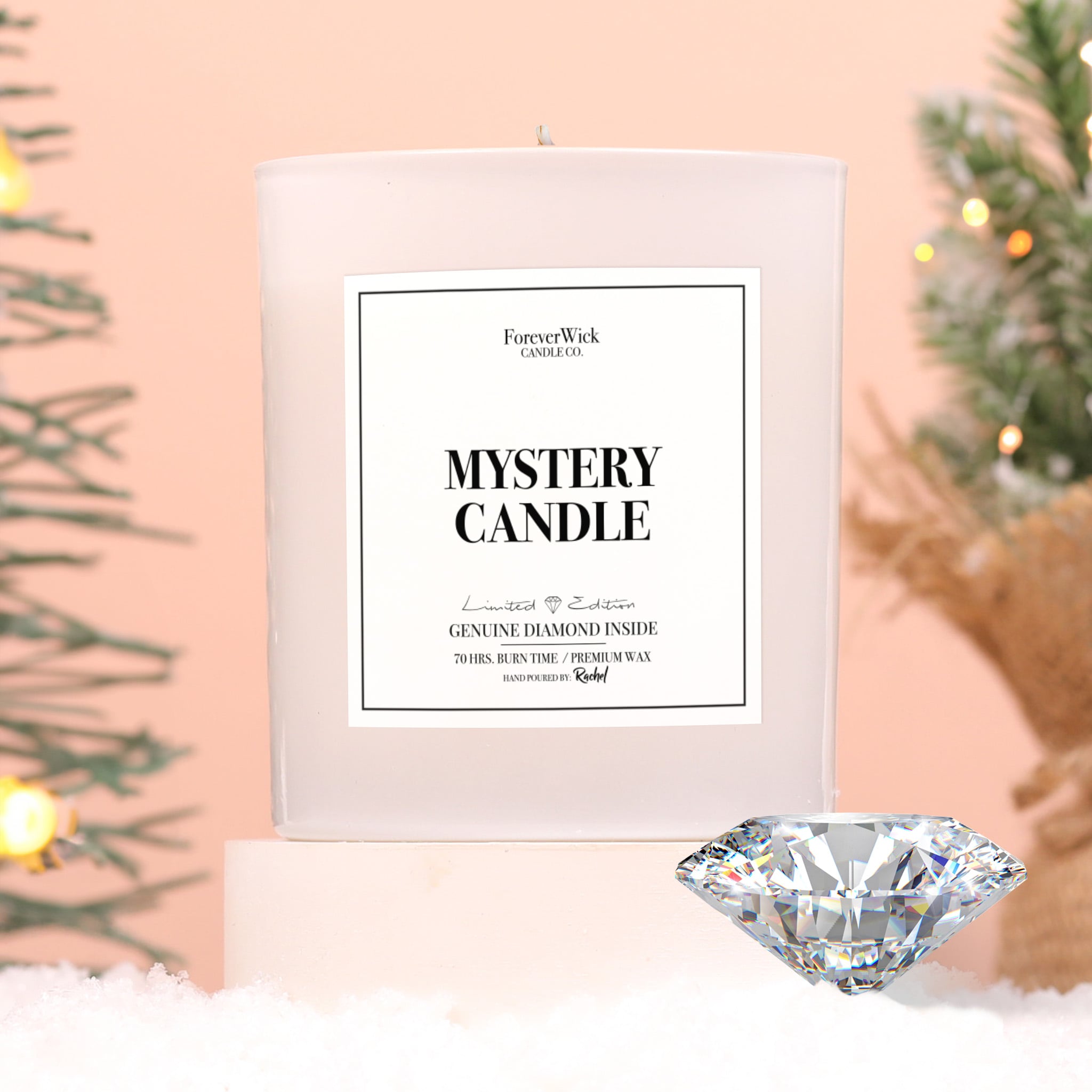 4 Candle Christmas Mystery Bundle + Gift Box