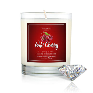 Naughty Cherry Diamond Candle