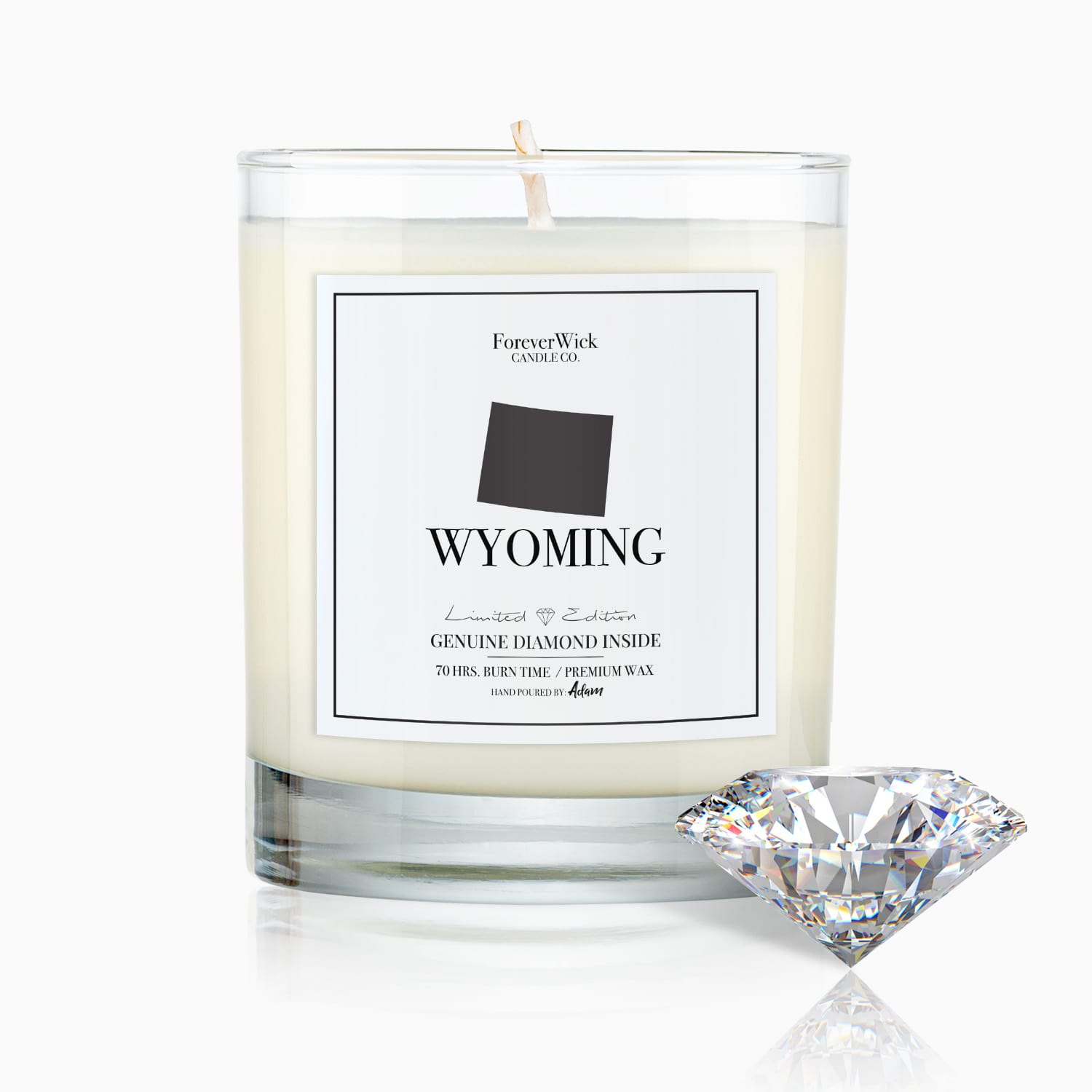 Wyoming Diamond Candle