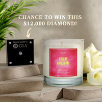You’re Awesome Diamond Candle