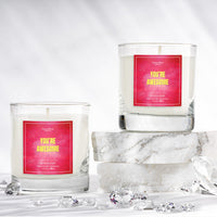 You’re Awesome Diamond Candle