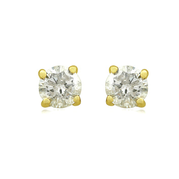 Four-Claw Diamond Stud Earrings (1/3 ct. tw.)