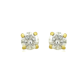Four-Claw Diamond Stud Earrings (1/4 ct. tw.)