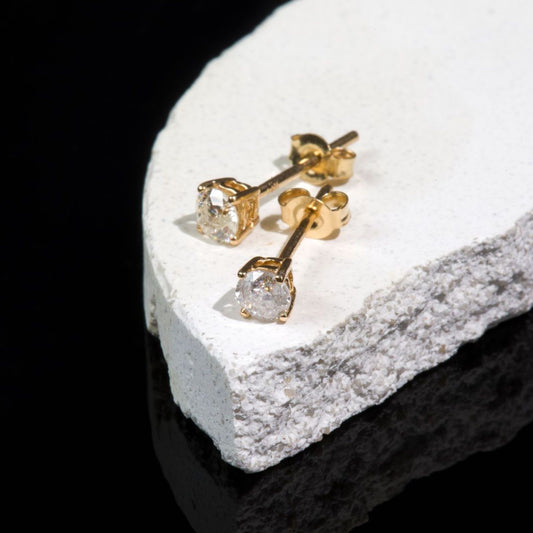 Four-Claw Diamond Stud Earrings (1/3 ct. tw.)