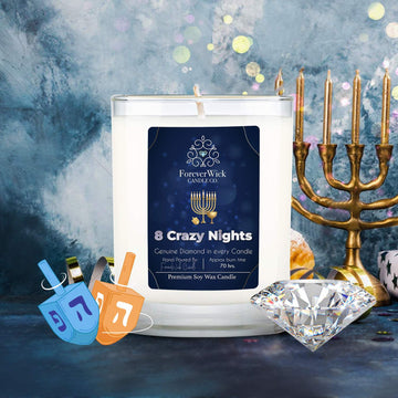 8 Crazy Nights Diamond Candle
