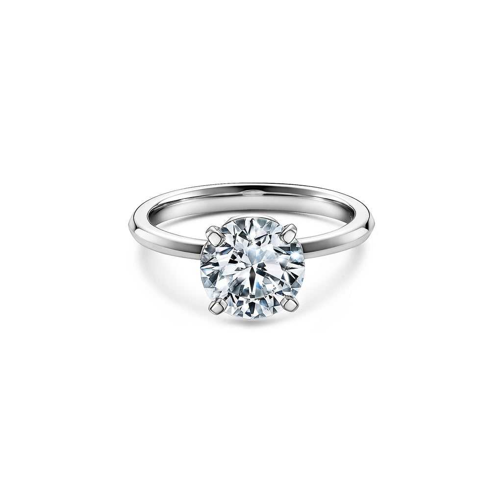 Four Prong Solitaire Diamond Ring (100 Diamonds)
