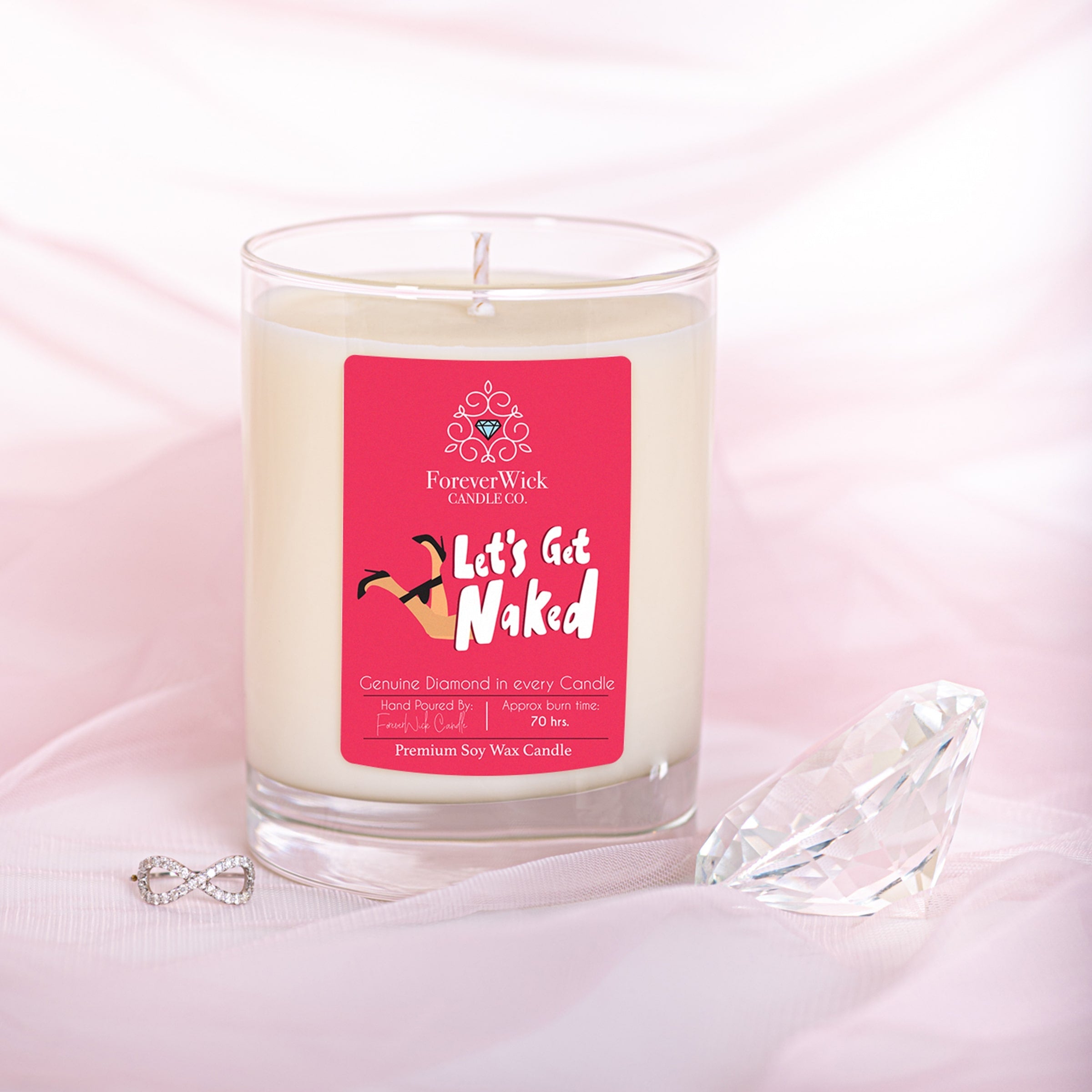 Let's Get Naked Diamond Candle Special