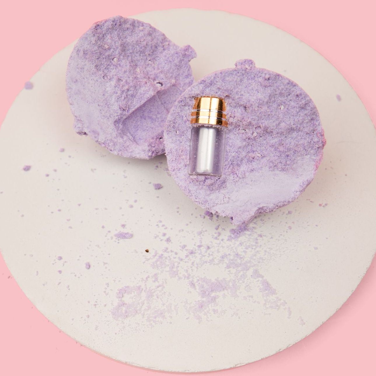 Let's Get Knoughty Luxury Bath Bomb + Genuine Diamond