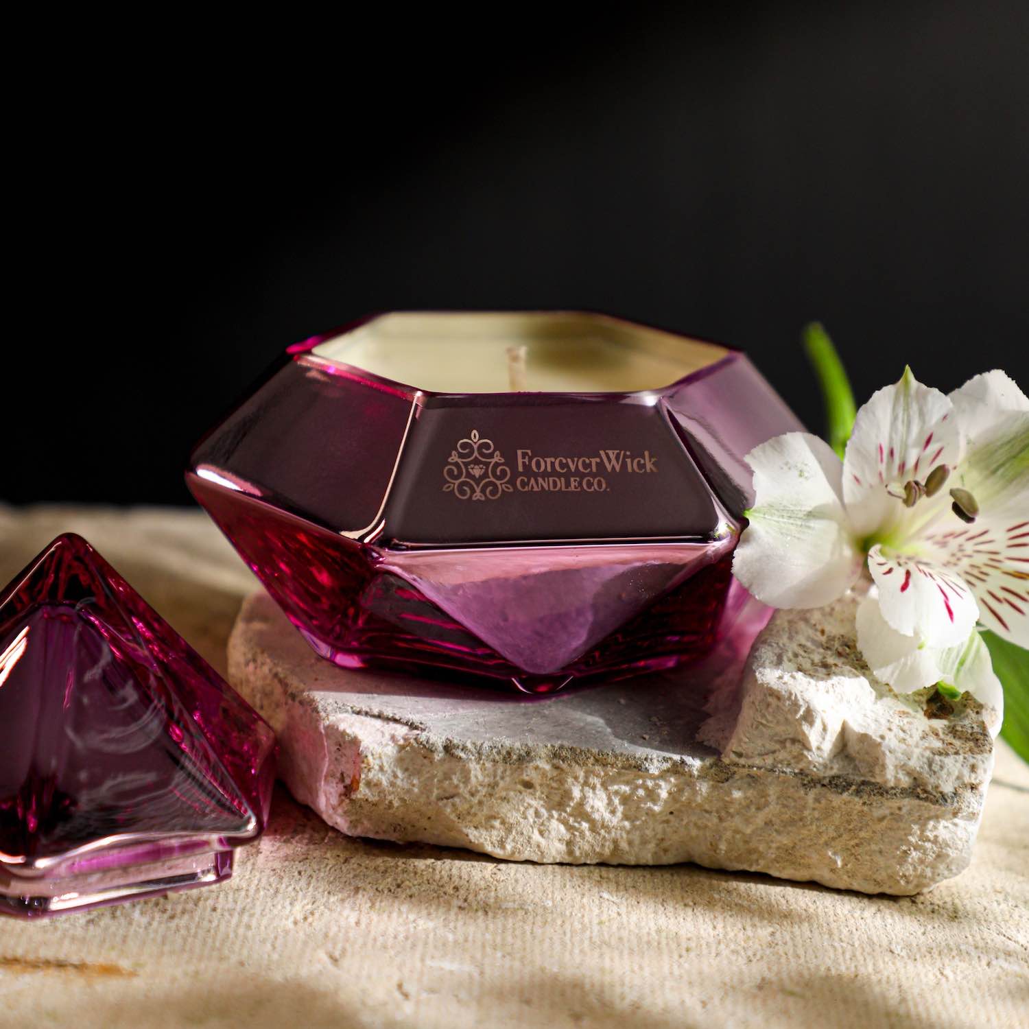 The Pink Diamond Candle ForeverWick Candle