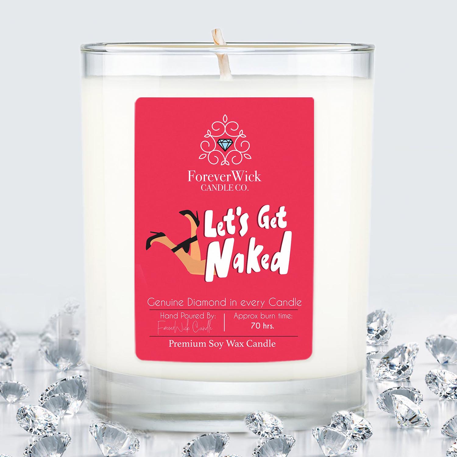 Let's Get Naked Diamond Candle Special