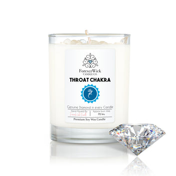 The 7 Chakra's - Crystal & Diamond Candles